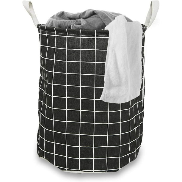 laundry baskets,bedroom hamper,kitchen organization,Waterproof Round Cotton Walmart.ca