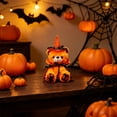 thumbnail image 5 of WYBXZ Orange Pumpkin Bear Plush, 11.81IN Stuffed Animal for Halloween, Vibrant Fall Decor, Soft Lint-Free Plush Toy for Couch Bed Display, 5 of 7