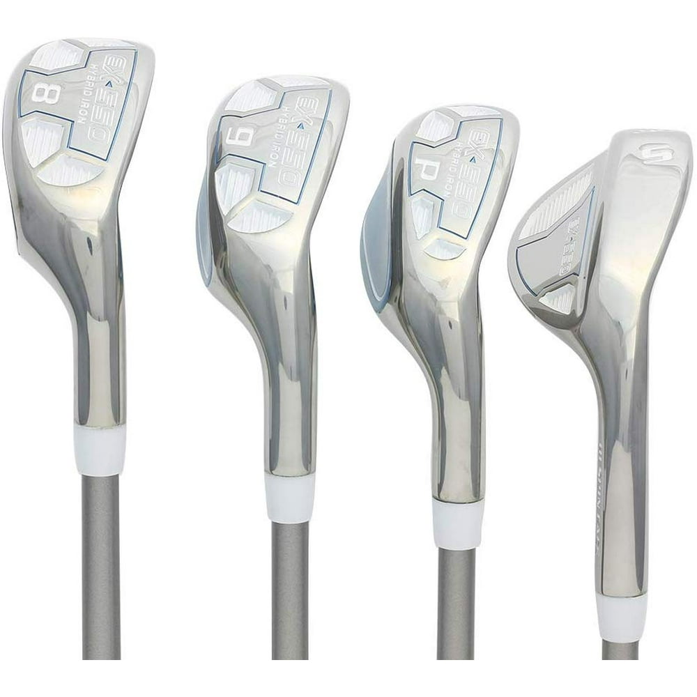 Women's Powerbilt Golf EX550 Hybrid Iron Set, which Includes 8, 9