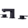 thumbnail image 1 of Grifo Brudermaim para lavabo con tres orificios, color negro mate, 1 of 9