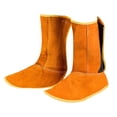 thumbnail image 3 of LOVIVER Welding Boot Covers 1 Pair High Performance PU Leather Welding Spats, 3 of 8