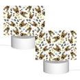 thumbnail image 2 of Hirioo German Shepherd Dog for Rectangular Acrylic with Night Light Best Gifts for Lover Girl Mom, Valentine's Day Anniversary Birthday Wedding Present, 2 of 9