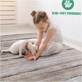 thumbnail image 4 of JERFIT 6x9 Feet Area Rug Non-Shedding Stain Resistant Medium Pile Polyester Carpet for Living Room Bedroom Dining Room Home Office, Brown, 4 of 5
