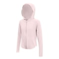 thumbnail image 2 of OGLCCG Teens Girls UPF 50+ Sun Protection Hoodie Jacket Lightweight Long Sleeve Sun Shirt for Kids with Pocket Outdoor Hiking Shirts 3-15 Years, 2 of 5