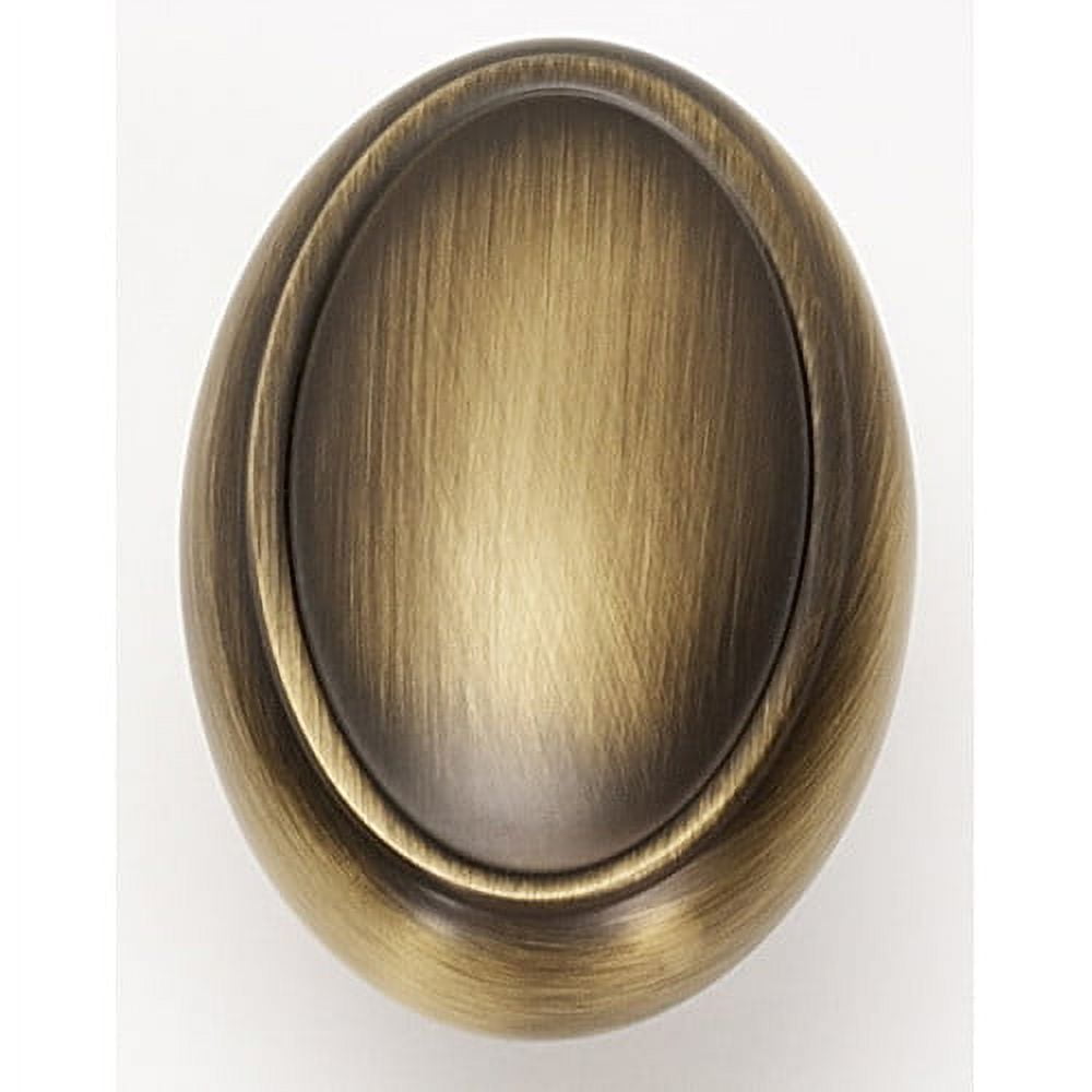 Alno A1560-BRZ Classic Traditional Cabinet Oval Knob Bronze