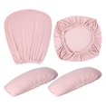 thumbnail image 4 of Funda elástica de oficina, funda pa asiento y respaldo, fundas protectoras s, fundas s de juegos s , Rosado perfecl funda de asiento, 4 of 8