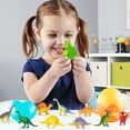 thumbnail image 5 of GuassLee Mini Dinosaur Toys Set for Kids Plastic Dinosaur Figures, by Guasslee ( 78 pcs ), 5 of 9