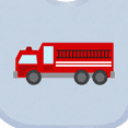 thumbnail image 4 of Inktastic Fire Truck (Red) Boys or Girls Baby Bib, 4 of 4