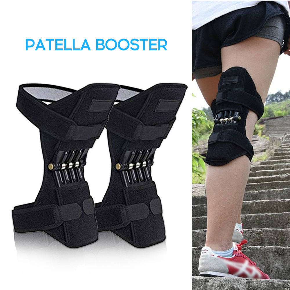 Color:Black Knee Joint Support Knee Booster Patella Joint Protection Outdoor Sports Knee Brace Patella Climbing Protector 