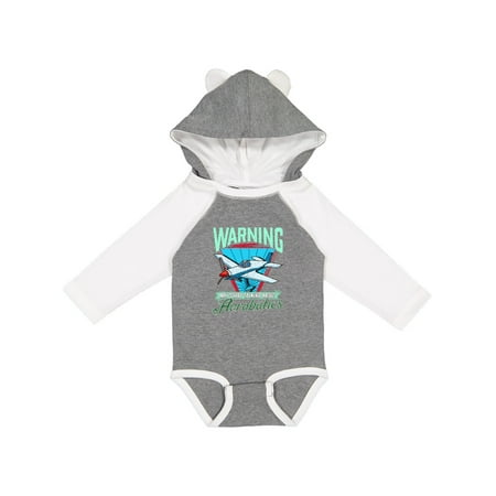 

Inktastic Funny Aerobatics Gift Baby Boy or Baby Girl Long Sleeve Bodysuit