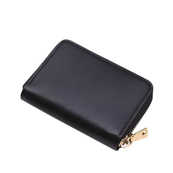 GASTROPOD Wallets for Women and Men Credit Card Holder with Rfid Blocking Large Capacity Wristlet Men Short Wallet Tassel Coin Purse Card Holders Handbag Wallet Multi Clip Wallet Black
