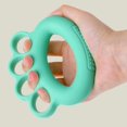 thumbnail image 4 of Anillo de agarre de cinco dedos para ejercicios de rehabilitación con agarre de silicona Dispositivo de entrenamiento de fitness para dedos para niños Anillo de agarre deportivo profesional, 4 of 6