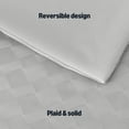 thumbnail image 4 of Cooling Comforter, Soft Lightweight Waffle Weave Blanket for Hot Sleepers, Summer & All Season Bedding to Keep Cool for Night Sweats, 106"x90", King, Dark Gray, 4 of 6