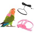 thumbnail image 1 of Cuerda de ajuste de entrenamiento de vuelo, cuerda de nailon, arnés para pájaros y arnés para animales, kit de cuerda (rosa peonía (XS) Rojo Verde MX-0128747FYD, 1 of 5