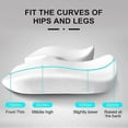 thumbnail image 4 of SEAMETAL Car Seat Height Adjustment Cushion Main Driver Increased Thick Cover Memory Foam Booster Protector Pad Mat, 4 of 5