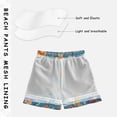 thumbnail image 5 of Kids' Beach Pants Comfortable Swim Trunks Parrots and Butterflies Pattern Shorts for Pool Vacation and Lounge Wear 4T, 5 of 8
