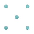 thumbnail image 1 of Jumpingount Perno para pendientes, cuentas de resina de forma redonda, suministros para mujeres, accesorios de joyería, accesorios para fiestas, Type2 NO2, 1 of 6