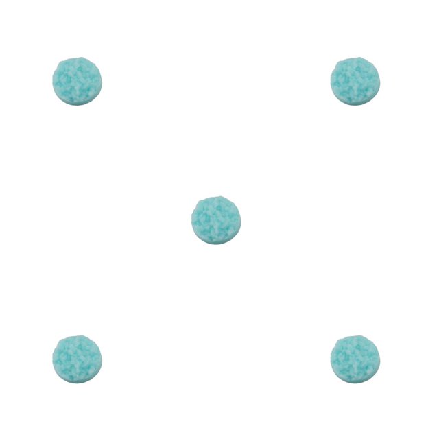 Jumpingount Perno para pendientes, cuentas de resina de forma redonda, suministros para mujeres, accesorios de joyería, accesorios para fiestas, Type2 NO2