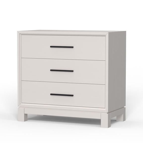 Origins by Alpine Nova 3 Drawer Small Chest in White