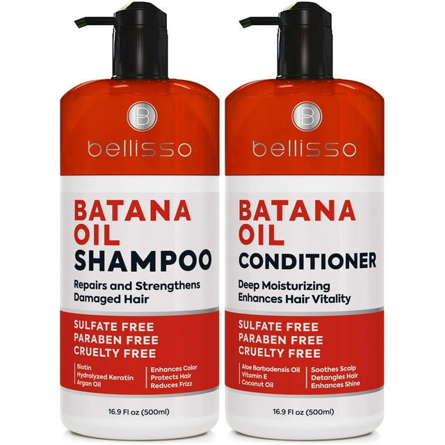 Set de champú y acondicionador BELLISSO Batana Oil Thickening