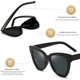 thumbnail image 4 of Ubiuo Retro Cat Eye Sunglasses Women Men Vintage Square Tortoise Shell Fashion Cateye Sunglasses, 4 of 4