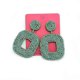 thumbnail image 1 of Pendientes colgantes con borlas de moda para mujer, pendientes de cuentas hechos a mano para boda, E1141 verde AB, 1 of 5