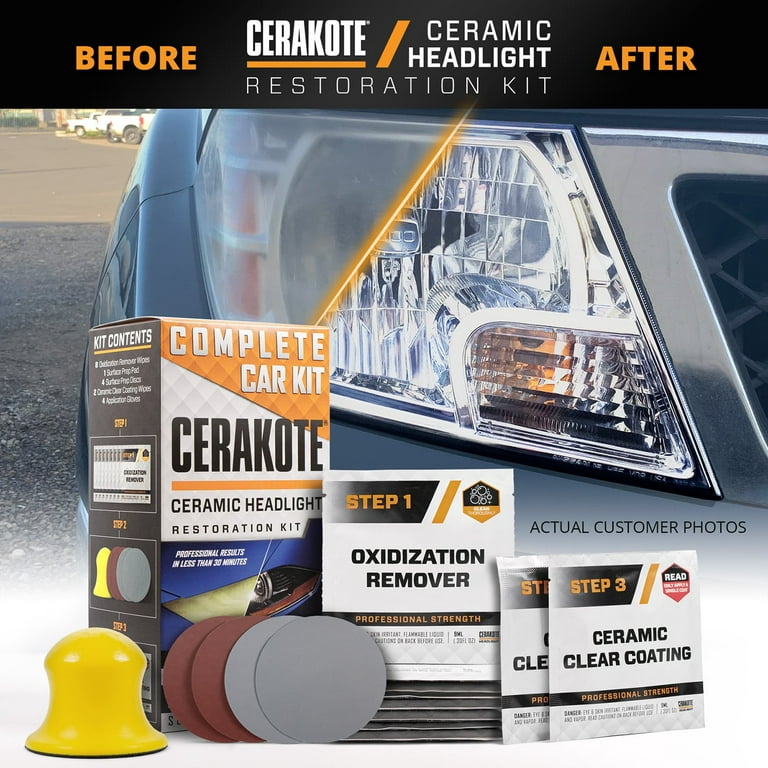 Cerakote Ceramic Headlight Restoration Kit