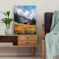 thumbnail image 5 of Red Kite Flying Canvas Wall Art，Elegant Bird Decor for Living Room Bedroom Office Hallway Dining Room, 5 of 8