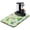Jumping, variant on Aloha Tropical Island Coffee Bar Mat - Beach Vacation Absorbent Non-Slip Mat for Coffee Stations, Exotic Palm Tree Design, 4-Layer Construction