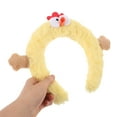 thumbnail image 4 of MLINS Adorable Cartoon Plush Hairband for Women and Girls, Cute Spa Headband for Face Washing, Makeup, Skincare, Funny Chick Hair Accessory and Photo Prop, 4 of 8