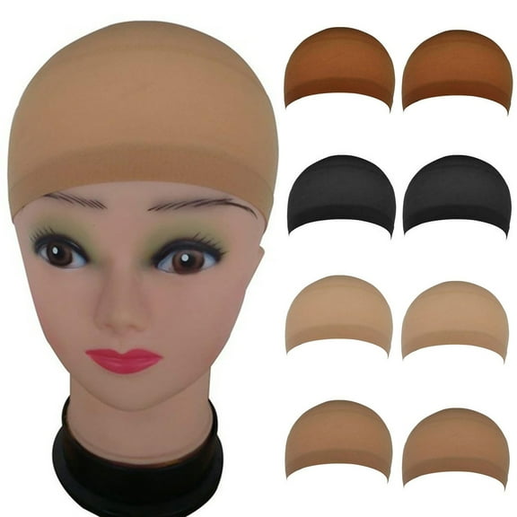 10Pcs Wig Caps Stocking Caps For Wigs Stretchy Nylon Wig Caps For Women Men