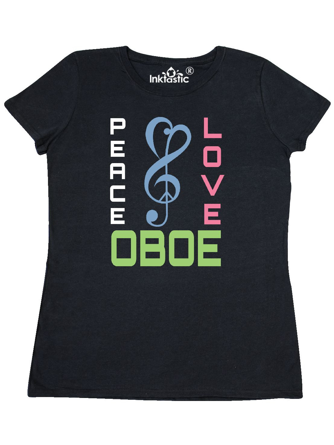 Inktastic Oboe Music Band Oboist Gift Women's TShirt