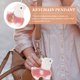 thumbnail image 5 of unbranded Colgante Llavero Alpaca Color Rosa Para Colgar En Y Llaves Delicado Y, 5 of 5