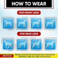 thumbnail image 4 of Canine Support Brace for Hind Leg Stability, Cruciate Ligament Care, Dog Joint Brace for Back Leg and Hip Support, 4 of 5