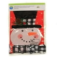 thumbnail image 3 of Home & Garden Gingham Snowman Applique Flag Polyester Double Sided 4508Fm, 3 of 3