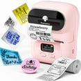 thumbnail image 6 of Thermal Label Printer Label Printer Small Black Label Maker 10 Bluetooth Thermal Label Makers for Small Business Home 2 Inch Barcode Label Sticker for Address/Logo/Clothing Label, 6 of 7