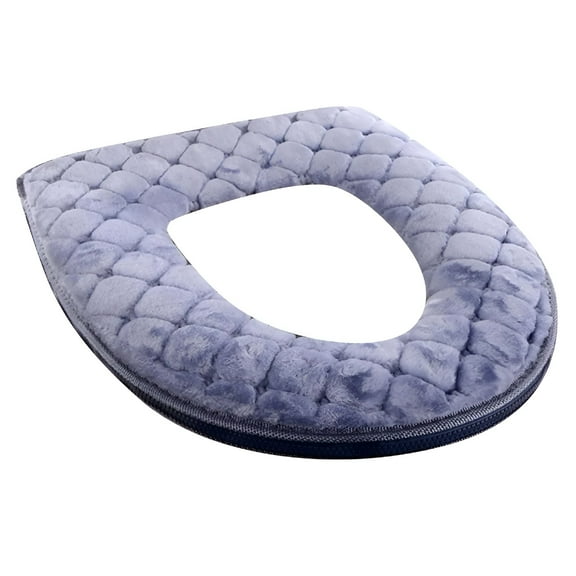 LAMIRO Warm Zipper Bathroom Toilet Seat Mat Wheelchair Gel Cushions for Pressure Cushions for Throw Pillows Car Seat with Lumbar Support Car Seat Cushions for Office Cushion for And Back