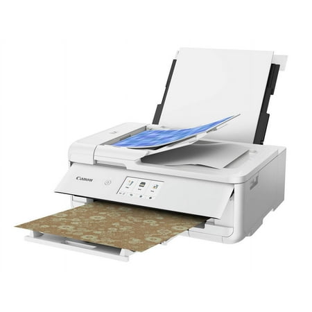 Canon - PIXMA TS9521C Wireless All-In-One Printer - White