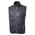 thumbnail image 2 of Men's Cutter & Buck  Black MTSU Blue Raiders Rainier PrimaLoft Eco Insulated Printed Full-Zip Puffer Vest, 2 of 3