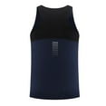 thumbnail image 4 of asjyhkr Mens Athletic Tank Tops Mesh Hole Breathable Crew Neck Sleeveless Workout Running Gym Shirts, 4 of 5