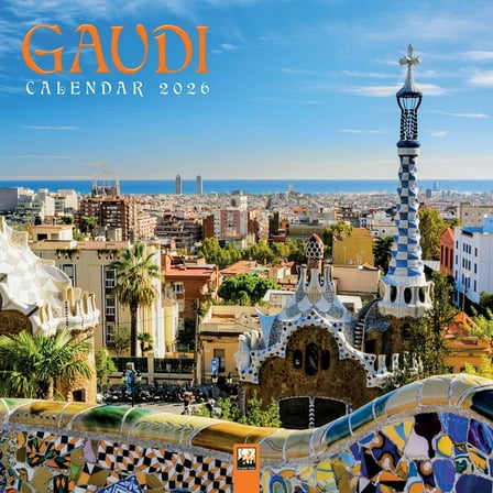 GaudÃ­ Wall Calendar 2026 (Art Calendar), (Paperback)