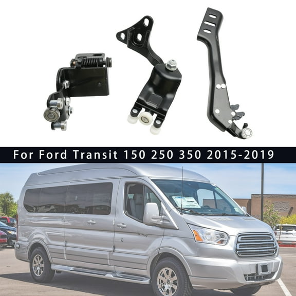 3PCS Right Side Sliding Door Hinge Roller For Ford Transit 150 250 350 2015-2019