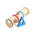 thumbnail image 1 of Gerbil Gym Exercise Wooden Climbing Funny Tunnel Seesaw Hideout Hamster Toys 17X7X6.5CM, 1 of 8