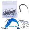 thumbnail image 5 of Goture Round Jig Head, Lead Jig Head Hooks for Freshwater Saltwater Fishing, Swimbait Jig Heads with Fishing Box for TroutBass Fishing, Crappie Pro Jig Heads, 5 of 6