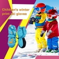 thumbnail image 4 of 6 pares de manoplas para niños dibujos animados impermeables de invierno Inteprter, 4 of 6