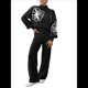 thumbnail image 2 of Conjunto de 2 Piezas para Mujer: Jersey de Punto de Larga y Pantalón , Chándal A Juego Negro XL, 2 of 10