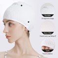 thumbnail image 3 of Bonnet de Bain pour Femmes, Confortable, Longues Poils, 3 of 6