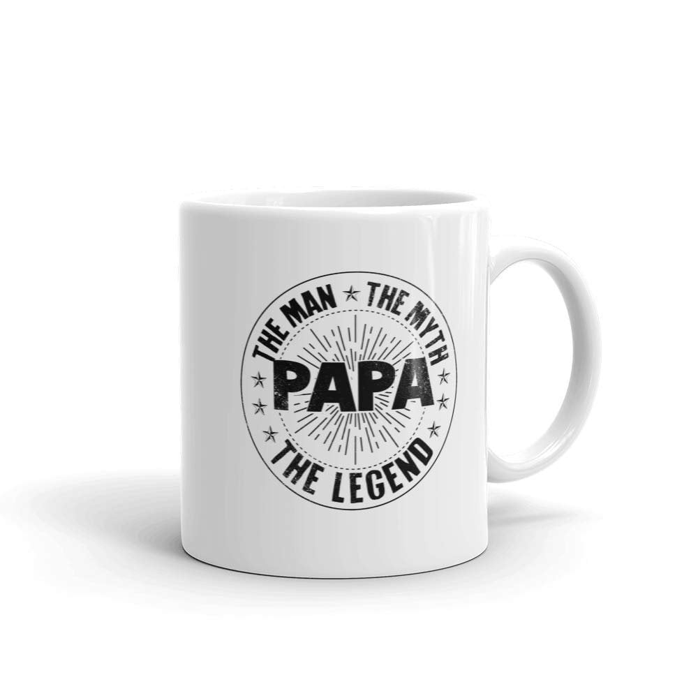 papa the man the myth the legend mug