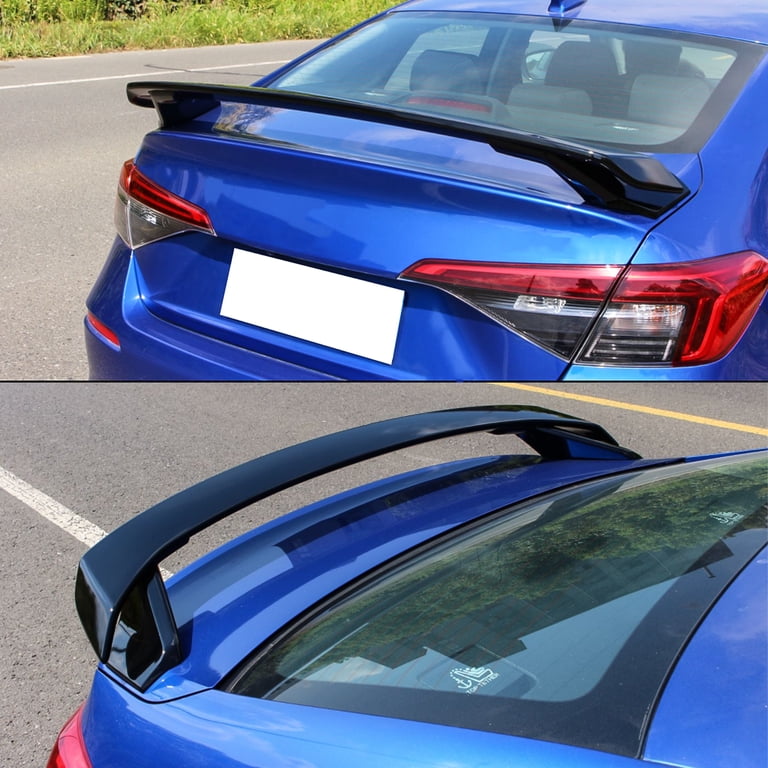 1PC HP STYLE REAR TRUNK SPOILER WING FOR 2022-2025 HONDA CIVIC 1PC HP STYLE REAR TRUNK SPOILER WING FOR 2022-2025 HONDA CIVIC