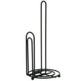 thumbnail image 2 of (2 pack) Mainstays Metal Wire Paper Towel Holder for Kitchen Countertops, 13.1 Inches, Black, 2 of 7